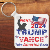 PORTE-CLÉS TRUMP VANCE 2024 (Recto)