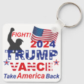 PORTE-CLÉS TRUMP VANCE 2024 (Dos)
