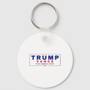 Porte-clés Trump Vance 2024 Donald Trump J.d. Vance Take Amer