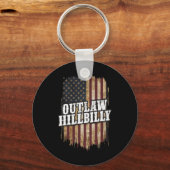 Porte-clés Trump Vance 2024 J.D. Vance Outlaw Hillbilly (Recto)