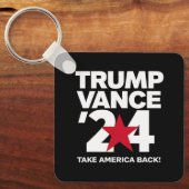 Porte-clés Trump Vance 2024 Vote Élection Trump 2024 (Recto)