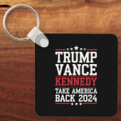 Porte-clés Trump Vance Kennedy : Reprenez l'Amérique (Recto)