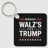 Porte-clés Trump Vance Walz pour Trump Nebraska (Recto)