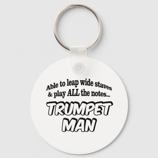 Porte-clés Trumpet man (Recto)