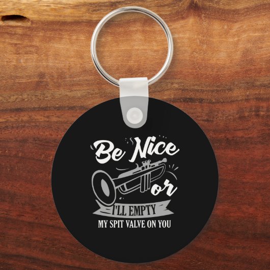 Porte-clés Trumpets - Vanne à crampe (Recto)