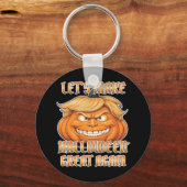 Porte-clés Trumpkin Rendons Halloween grand à nouveau classiq (Recto)