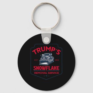 Porte-clés Trump's Snowflake Removal Service Funny Trump 2024