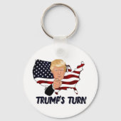 Porte-clés Trump's turn keychain (Recto)