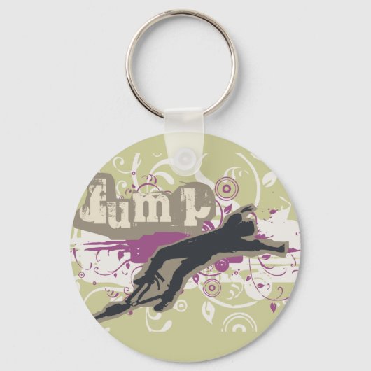 Porte-clés Tshirts et cadeaux de jumping Bungee (Recto)