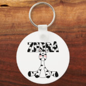 Porte-clés Tshirts et cadeaux Zebra Baby (Recto)