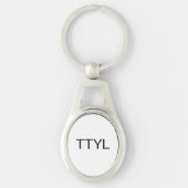 PORTE-CLÉS TTYL (Devant)