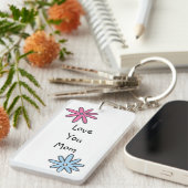 Porte-clés Tu aimes maman (Devant droit)