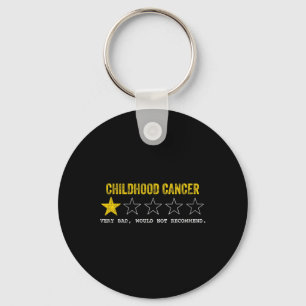 Porte-clés Tu Chilhood Cancer Awareness Mois Costume Ribbon