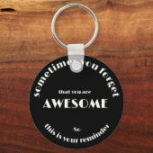 Porte-clés Tu Es Génial - Cadeau Personnalisable (Recto)