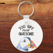 Porte-clés tu es génial en purée (Recto)