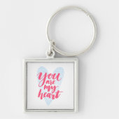 Porte-clés Tu es mon coeur (Devant)