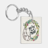 Porte-clés Tu M'As Eu À Meow (Devant gauche)