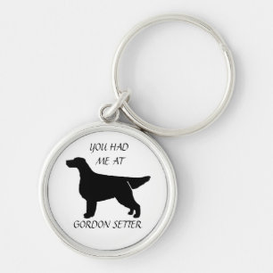 Porte-clés TU M'AS EU AU GORDON SETTER