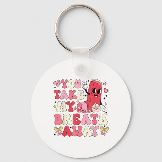 Porte-clés Tu M'Embrasses Inhaler Rt Nurse Happy Val (Recto)