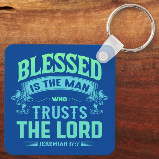 Porte-clés Tu seras béni (Verso)