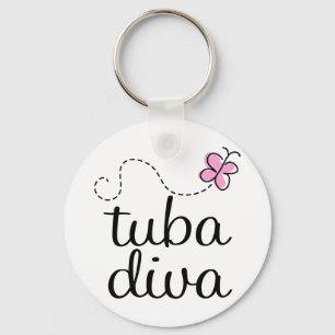 Porte-clés Tuba Diva