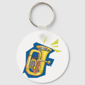 Porte-clés Tuba Instrument Porte - clé (Recto)