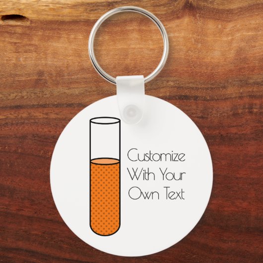 Porte-clés Tube d'essai (Recto)