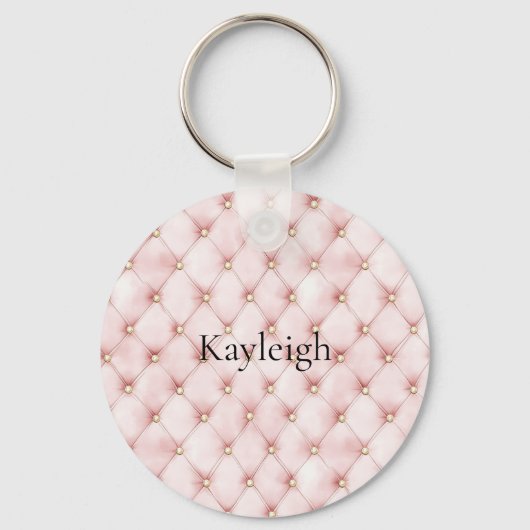 Porte-clés Tubes en or rose (Recto)