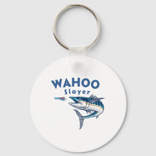 Porte-clés Tueur de Wahoo pêche en eau salée Wahoo 