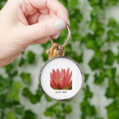 Porte-clés Tulipe rose (Main)