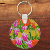 Porte-clés Tulipes (Recto)