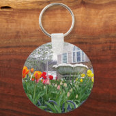 Porte-clés Tulipes de printemps (Recto)