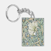 Porte-clés Tulipes Pimpernel Art Botanique de William Morris (Devant gauche)