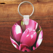Porte-clés Tulipes roses (Recto)