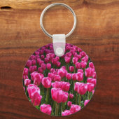 Porte-clés Tulipes roses (Recto)