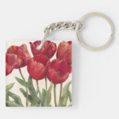 Porte-clés Tulipes rouges (Dos)