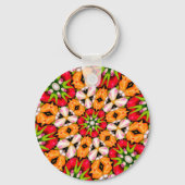 Porte-clés Tulips Bouquet Motif (Recto)