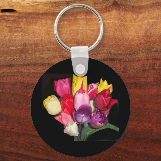 Porte-clés Tulips dit tout (Recto)
