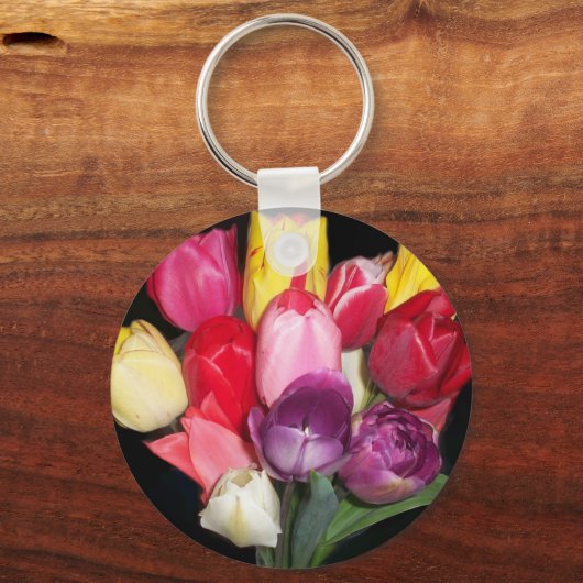 Porte-clés Tulips dit tout (Recto)