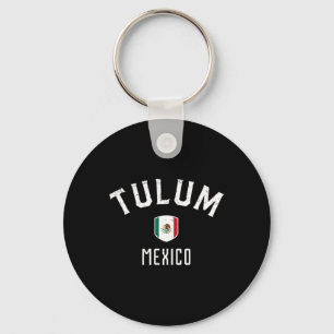 Porte-clés Tulum Mexique - Drapeau Mexicain Tulum Tee