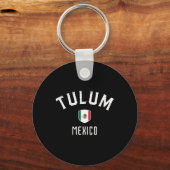 Porte-clés Tulum Mexique - Drapeau Mexicain Tulum Tee (Recto)