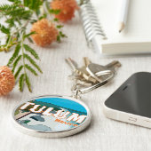 Porte-clés Tulum Mexique Grande idée cadeau (Côté)