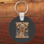 Porte-clés Tung tung sahur Brainrot Meme (Recto)