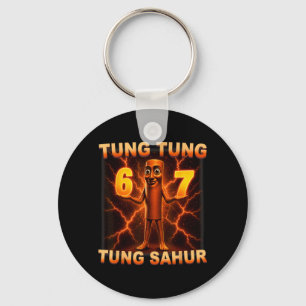 Porte-clés Tung Tung Tung Sahur Six Seven 67 Mème Pour Enfant