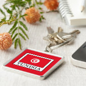 Porte-clés Tunisie (Côté)