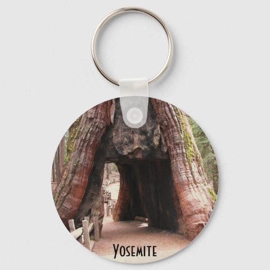 Porte-clés Tunnel Tree- Yosemite (Recto)