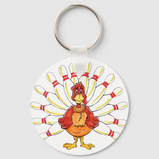 Porte-clés Turkey Bowler (Recto)