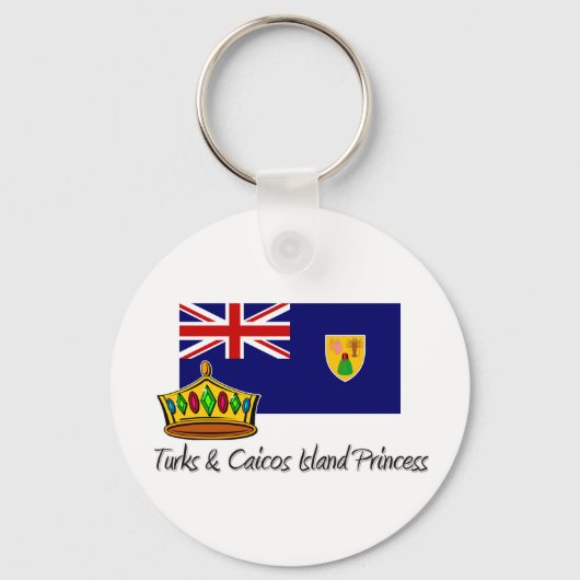 Porte-clés Turks & Caicos Islander Princesse (Recto)