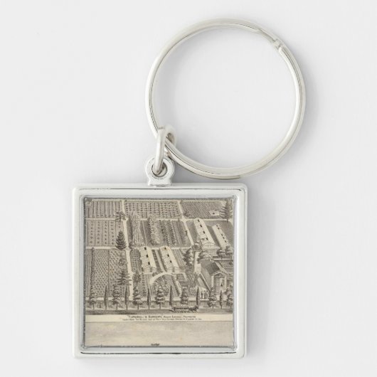 Porte-clés Turnbull's Nursery, Fitch res (Devant)