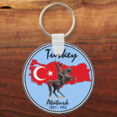Porte-clés Turquie-Atatürk (Recto)